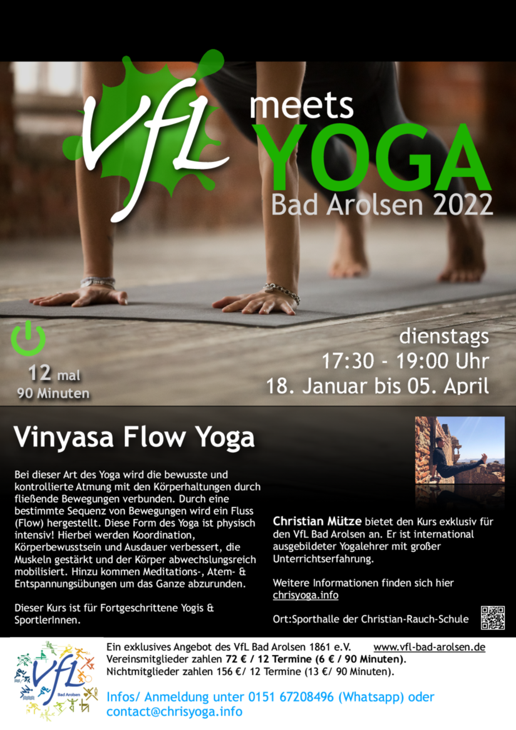 VfL meets YOGA – Vinyasa Flow Yoga – VfL Bad Arolsen